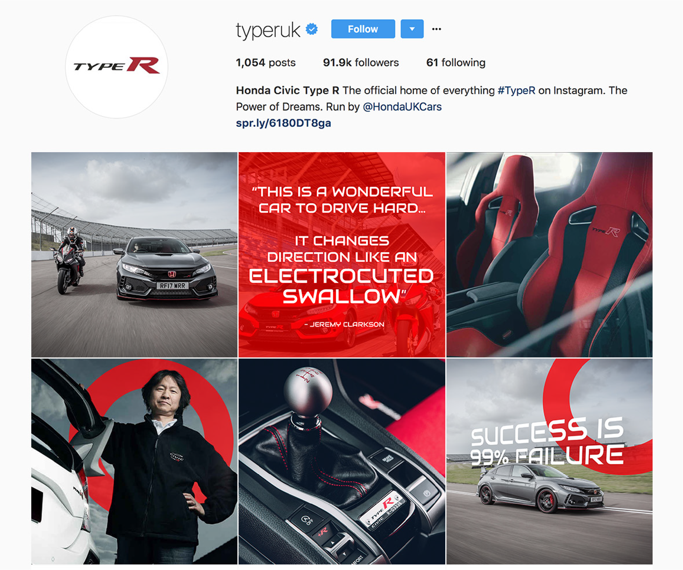 Honda social content
