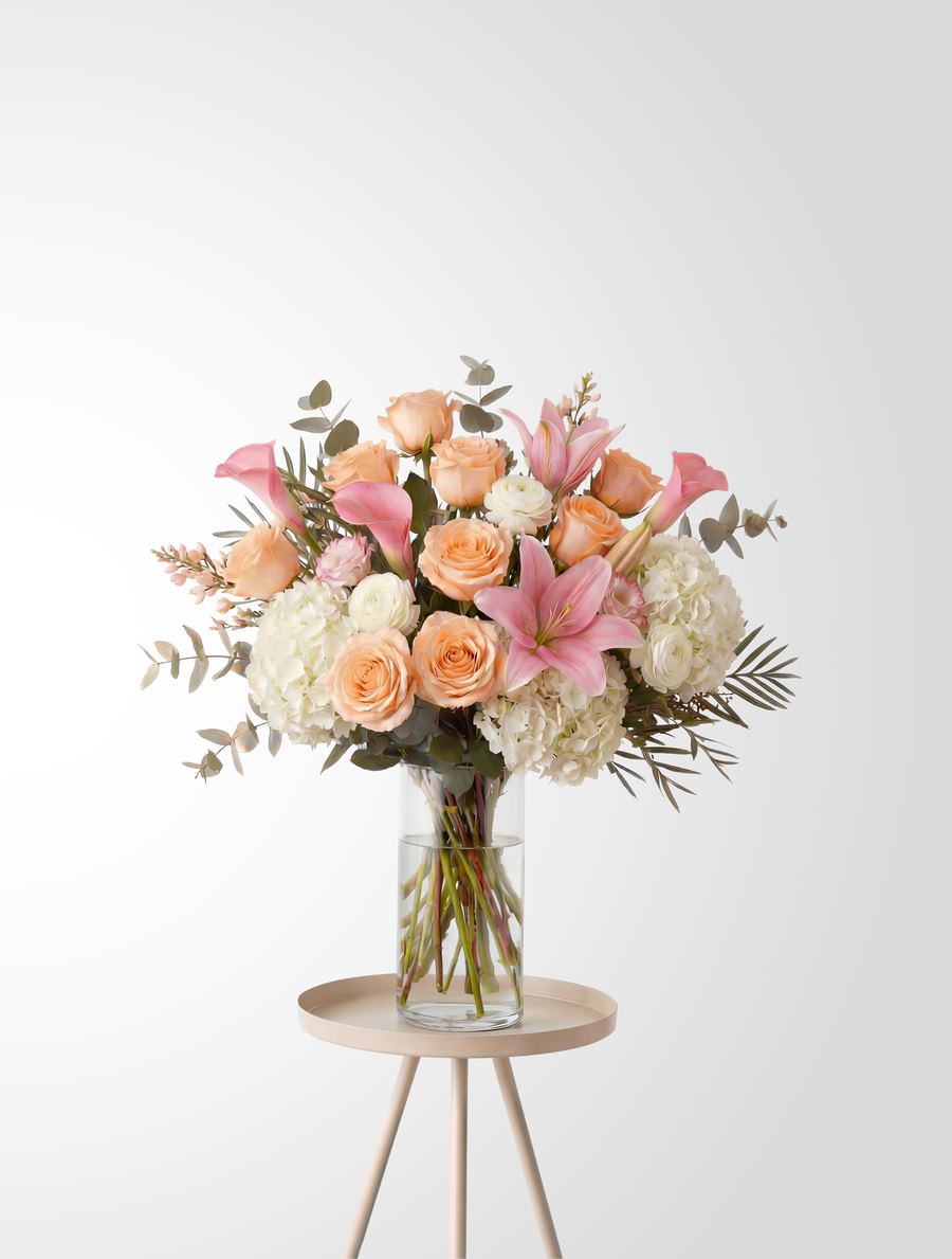 Mother's Day bouquet Cunard white